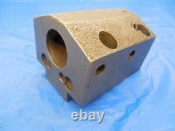 1 1/2 ID BORING BAR BOLT ON TOOL BLOCK HOLDER ABOUT 67 X 70 mm BOLT HOLE PATTERN