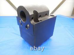1 1/2 ID BORING BAR BOLT ON TOOL BLOCK HOLDER ABOUT 85 X 94 mm BOLT HOLE PATTERN