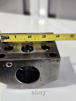 1-1/2 ID TURRET TOOL BLOCK OKUMA LB 80MM x 45MM SIMILIAR TO 0TRUDEX A118-8435