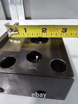 1-1/2 ID TURRET TOOL BLOCK OKUMA LB 80MM x 45MM SIMILIAR TO 0TRUDEX A118-8435