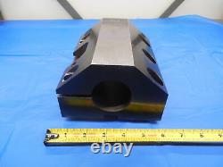 2 ID BORING BAR TOOL BLOCK HOLDER ABOUT 112 X 120 mm BOLT HOLE PATTERN 6 BOLTS