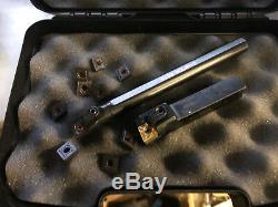 25 PC SET & Lathe Tool Holder & Boring Bar CNMG120408 RU 1204 Carbide 5/8