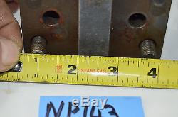2x Mazak Okuma 1.5 Boring Bar Turret Tool Holder CNC Lathe block bolt Turret
