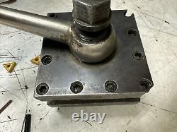 4 Way Change Way Holder With 2 Holders & Boring Bar With 3 inserts Each