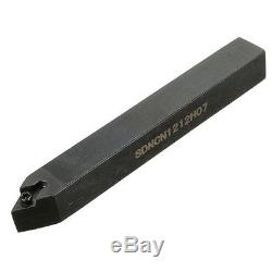 4pcs 12mm Lathe Turning Tool Holder Boring Bar + DCMT0702 Carbide Inserts +Wren