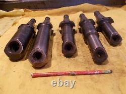 5 pc LOT of EXCELLO NMTB 40 TAPER BORING HEADS mill tool holder bar MICROBORE