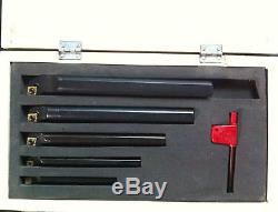 5Pc/Set Of 7 10 12 16 20mm SCLCL Lathe Turning Tool Holder Boring Bar For CCMT