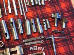 75+ Machine Lathe Tools Vise Boring Bars Collet Heads Adapters Arbors Holders