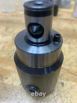 (8) KOMET ABS40 Shank Adaptor Sleeve Whistle Notch 8MM 12MM End Mill Holders