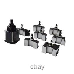 8 PCS/Set Machine Tool Fixture (Tool Post & Tool Holder) Quick Change Tool Post