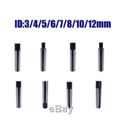 8Pcs Carbide Boring Bar Turning Tool Holder 3-12mm for Small Bore SHB 20