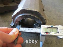 91 Okuma Lc-40 Cnc Lathe Turret Boring Bar Tool Holder Block Tooling 3 Pieces