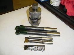 Armstrong Boring Bar Holder For A Heavy 10 South Bend Lathe 3/8-1/2-3/4 Freeship