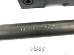 Aloris BX Tool Post and Holder Lot BX1 BX9 BX41 with Aloris BB3 Boring Bar