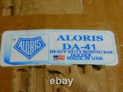 Aloris Boring Bar Tool Post Holder Series DA No 41 17 to 48 Lathe Swing DA-41