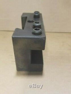 Aloris CA Tool Post with cutting and boring bar holders-Used