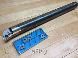 Aloris CXA Tool Holder Set Of 4 WithBoring Bar, Carbide Tips, Knurling Tool & More