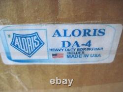 Aloris DA-4 Heavy Duty Boring Bar Holder, 1-1/2 Capacity