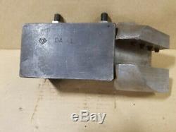 Aloris Tool Holder DA-41 for 2 Boring Bar Holder withCutting Angle Adapter-Used