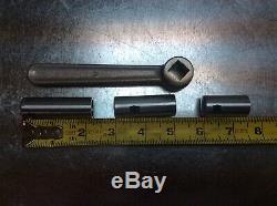 Armstrong No. 9 Boring Bar 3/4 Interchangeable Holders Wrench & Bits