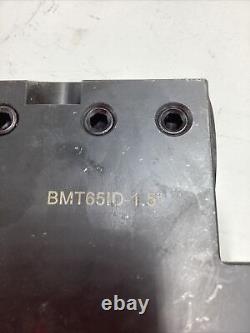 BMT65 1.5 ID Boring Bar Holder Internal/External Coolant BMT65ID-1.5