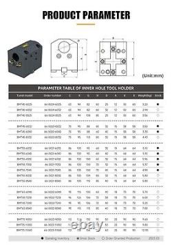 BMT65 Inner Hole Tool Block BMT65 B7250 Boring Bar Tool Holde Fixed Tool Holder