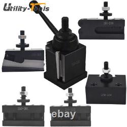 BXA 250-222 Wedge Tool Post Holder Set CNC Quick Change For Swing Dia 10 15