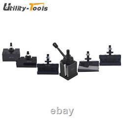 BXA 250-222 Wedge Tool Post Holder Set CNC Quick Change For Swing Dia 10 15