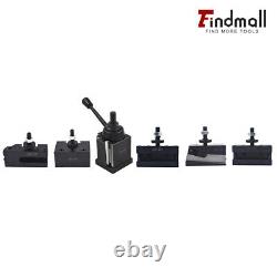 BXA 250-222 Wedge Tool Post Holder Set CNC Quick Change For Swing Dia 10 15