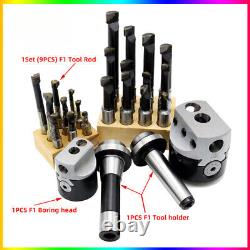 Boring Head+holder+boring Bar F1 Boring Head for Cnc Lathe Bored Boring Tool Set