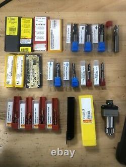 Brand New Lot Of Carbide Inserts Endmills Boring Bars And Holders