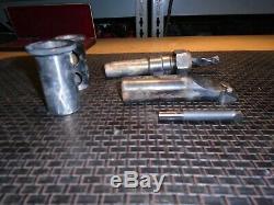 CNC Lathe Tooling 2 Boring Bars, 2 Sleeves & 1 Collet Holders