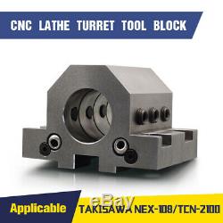 CNC Lathe Turret Tool Block Boring Bar Tool Holder Fits Mazak Hardinge Takisawa