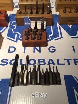 Criterion 1/2 Boring Bar Set Of 60 Pieces With Holders Lathe & Mill Cutting