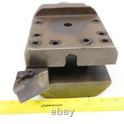 Davis 3 Position Turret Lathe Boring Bar Holder Block 1-1/2 Bar 2-3/4 Shank