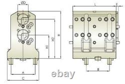 Doosan BMT55 Boring Bar Tool Holder 2 Pos. Internal Coolant