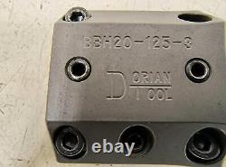 Dorian BBH20-125-3 Boring Bar Holder, 1.25, Thru Coolant, Milltronics CNC Lathe