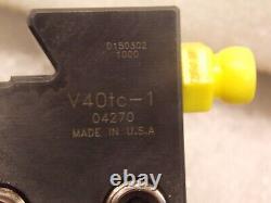 Dorian Quick Change Lathe Tool Holder Coolant Thru V40tc-1 FREE Ship after1