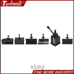 Findmall BXA 250-222 Wedge Tool Post Holder Set Quick Change Swing Dia 10-15