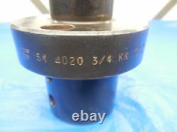 GLOBAL CNC 51.4020 3/4 KK LATHE BORING BAR HOLDER 40mm SHANK DIA 67mm PROJECTION