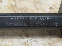 Greenleaf CTFPR-163 10 Boring Bar With Aloris BXA4 Quick Change Bar Holder
