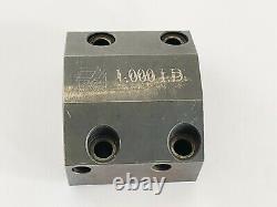 HAAS 1 ID Boring Bar Static Tool Holder for Bolt-On Turret CNC Coolant 941807