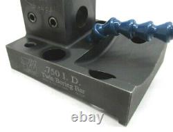 Haas 3/4 Twin Boring Bar Bolt-on Block Holder For St-20 Lathe Turning Centers