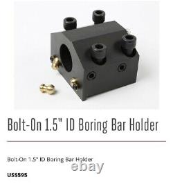 Haas BOT20ID-1.5. Boring Bar Holder (NEW). Plus a BOT20ID-1 (demo use only)