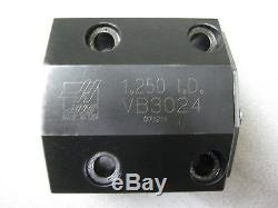 Haas CNC 1.25 ID Holder ST 20 30 SS DS VB3024 Boring Tool Bar Hybrid Lathe Turr