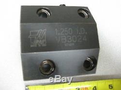 Haas CNC 1.25 ID Holder ST 20 30 SS DS VB3024 Boring Tool Bar Lathe Hybrid Turr