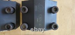 Haas CNC tooling holders 1 face turn, 1.5 boring bar holders (x3), assorted cl