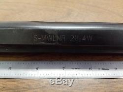 ISCAR S-MWLNR 20-4W Indexable Int Grooving Tool Holder Boring Bar #11A-E0154