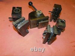 KDK 100 Quick Change Tool Post Set 105667 with 3/4 & 1 1/4 boring bar holders