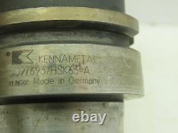 Kennametal 5097693/HSK63A Indexable Milling Boring Bar Drill Tool Holder Cutter